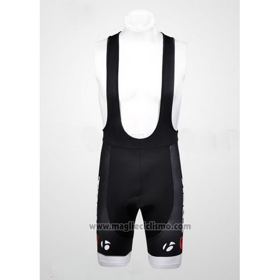 2012 Abbigliamento Ciclismo Trek Bianco e Grigio Manica Corta e Salopette